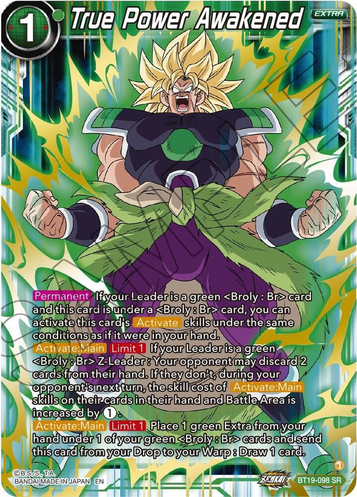 True Power Awakened - Fighter's Ambition - Dragon Ball Super