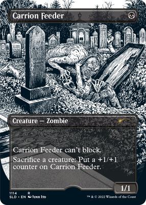 Carrion Feeder (Borderless) #1114 – Secret Lair Drop Series (Rare)