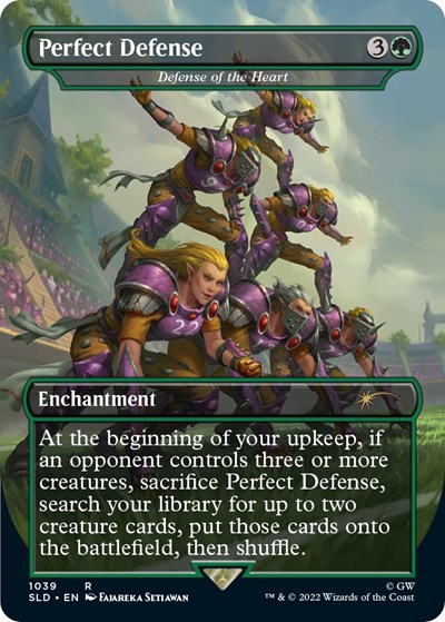 Perfect Defense Defense of the Heart Borderless