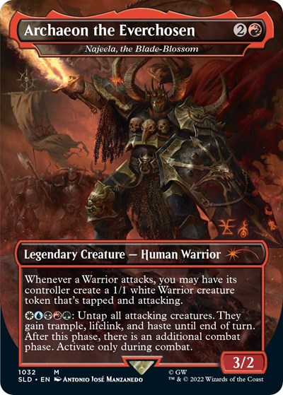 Archaeon the Everchosen Najeela the Blade Blossom Borderless