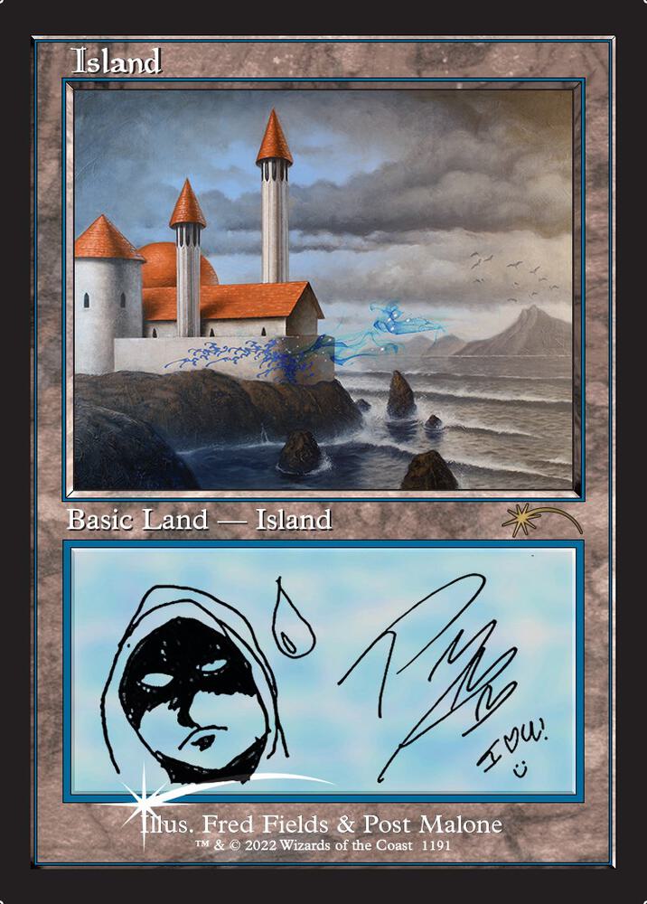 Island (Post Malone) - Secret Lair Drop Series - Magic: The Gathering -  TCGplayer.com