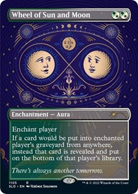 Wheel of Sun and Moon (Borderless)