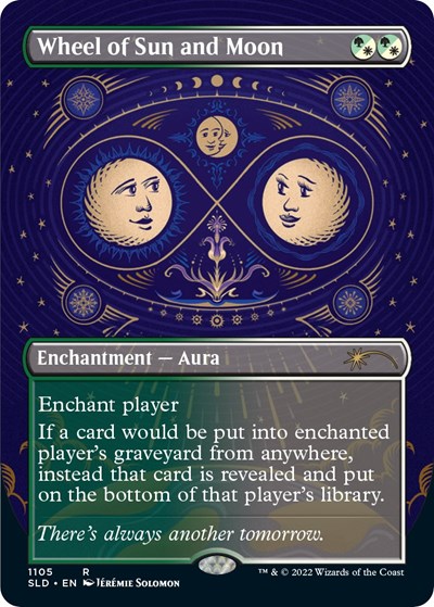 Wheel of Sun and Moon Borderless