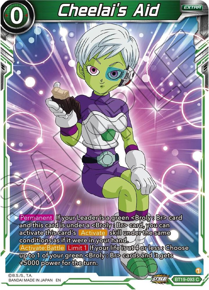 Cheelai's Aid - Fighter's Ambition - Dragon Ball Super: Masters