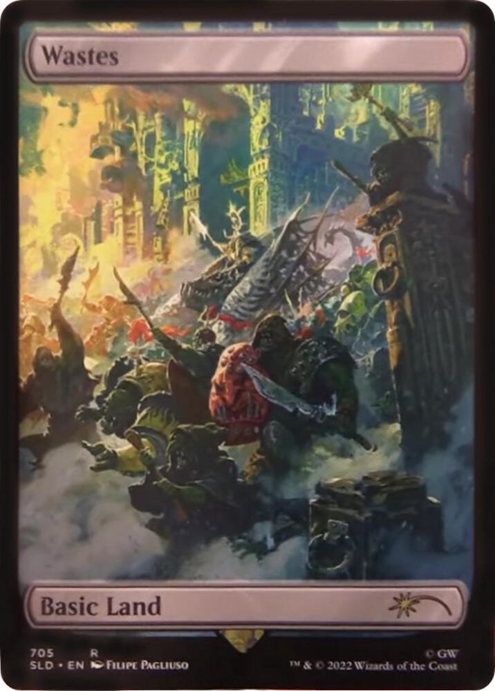 Wastes (705) Full Art Secret Lair Drop Series Magic The Gathering