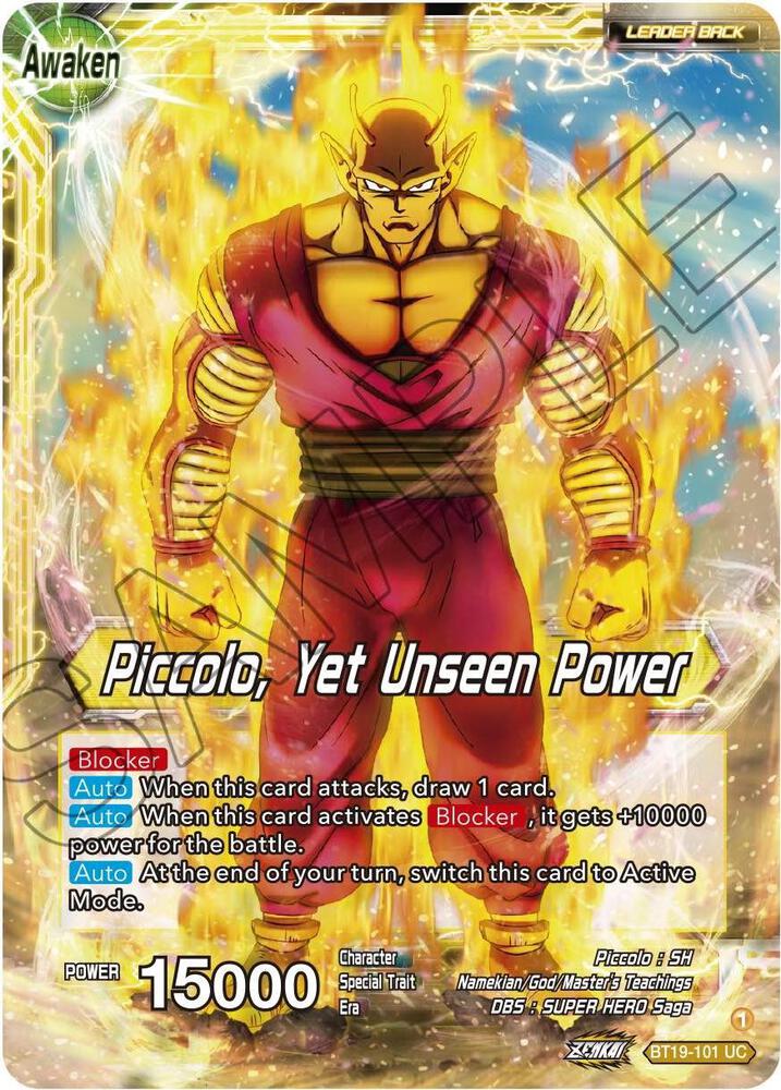 Piccolo // Piccolo, Yet Unseen Power - Fighter's Ambition - Dragon