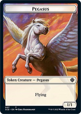 Pegasus // Thopter Double-Sided Token