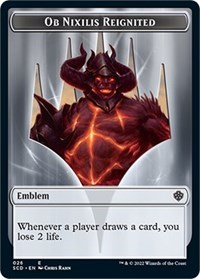 Emblem - Ob Nixilis Reignited Double-Sided Token