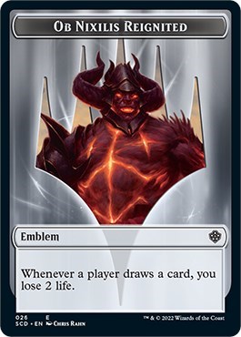 Emblem - Ob Nixilis Reignited Double-Sided Token