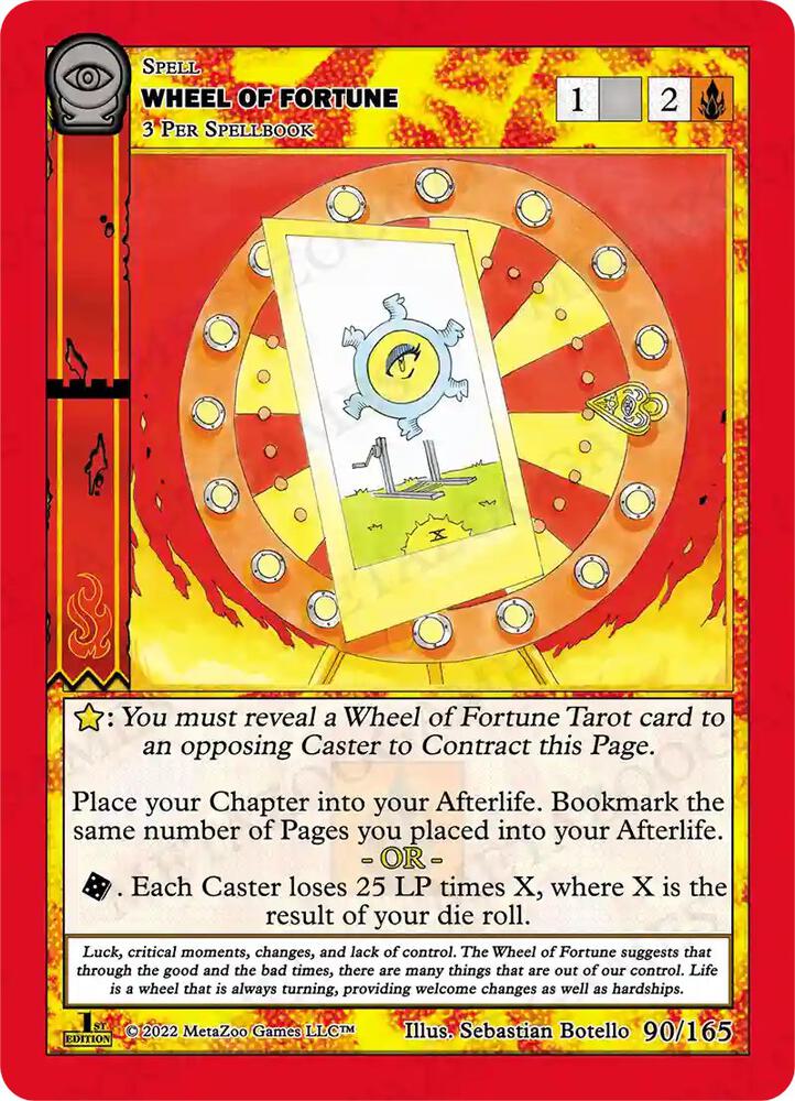 Wheel of Fortune - Seance: First Edition - MetaZoo - TCGplayer.com