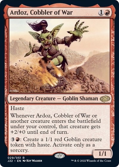 Ardoz Cobbler of War