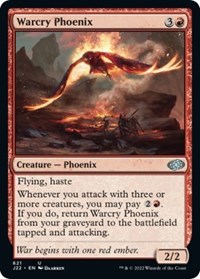 Warcry Phoenix - Jumpstart 2022 - Magic: The Gathering card