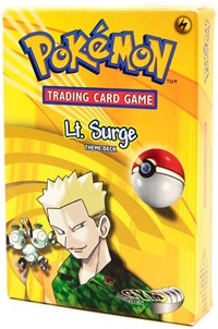 Gym Heroes Theme Deck - "Lt. Surge" from Gym Heroes Pokemon card image