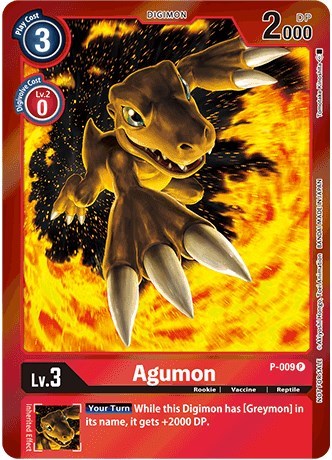 Agumon P 009