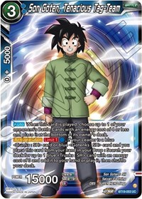 Son Goten, Tenacious Tag-Team card art