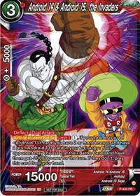 Android 14 & Android 15, the Invaders (Zenkai Series Tournament Pack Vol.2) card art