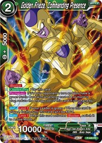 Golden Frieza, Commanding Presence (Zenkai Series Tournament Pack Vol.2) card art