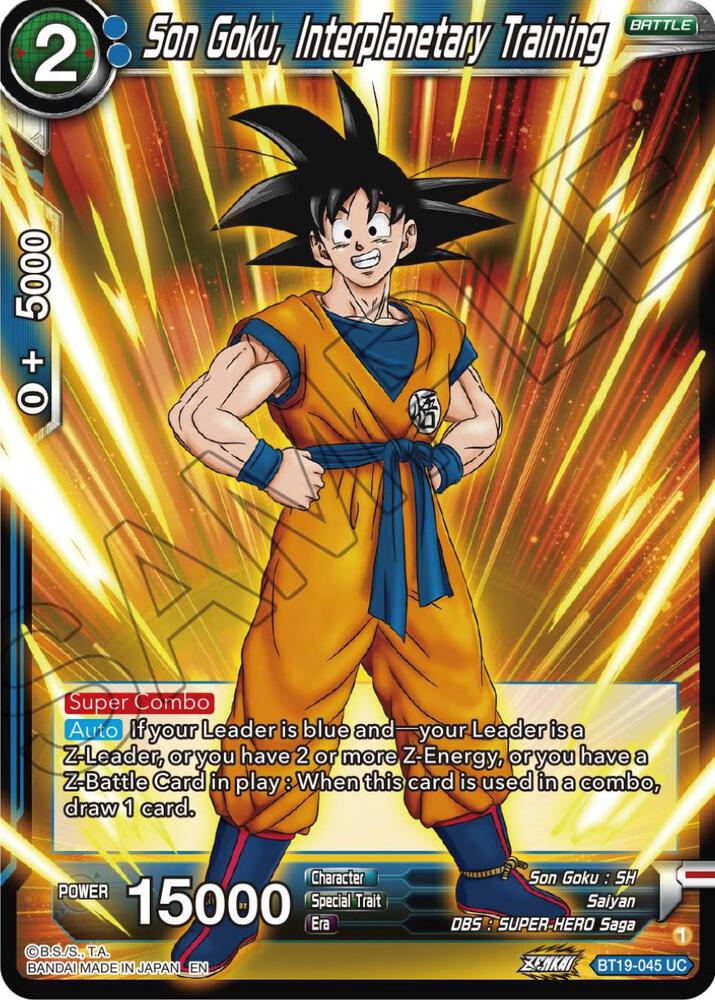 Son Goku, Interplanitary Training - Fighter's Ambition - Dragon