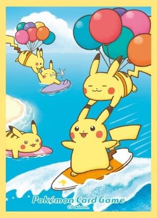 Surfing Pikachu (64) Pokemon - STANDARD SIZE Sleeves