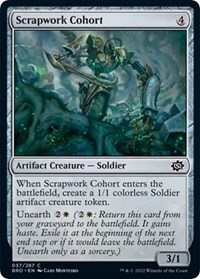 Scrapwork Cohort - The Brothers' War - Magic: The Gathering card