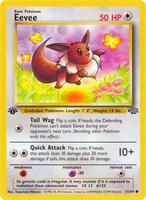英語版初期　ポケモンカード　Eevee 1st Edition 1st edition Pokemon 