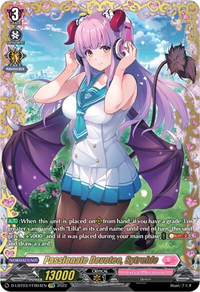 Passionate Devotee, Sytreide (FFR)