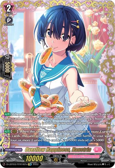 Overflow Happiness Naustria FFR vanguard card