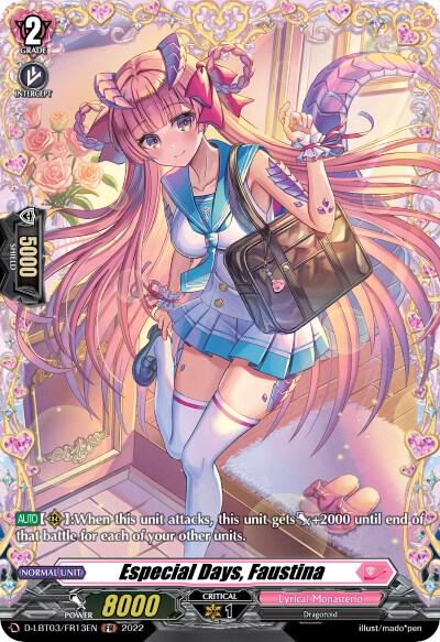 Especial Days, Faustina (FR)