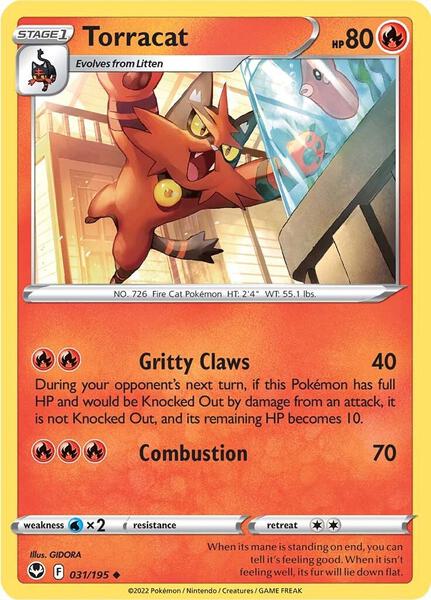Torracat - SWSH12: Silver Tempest - Pokemon - TCGplayer.com