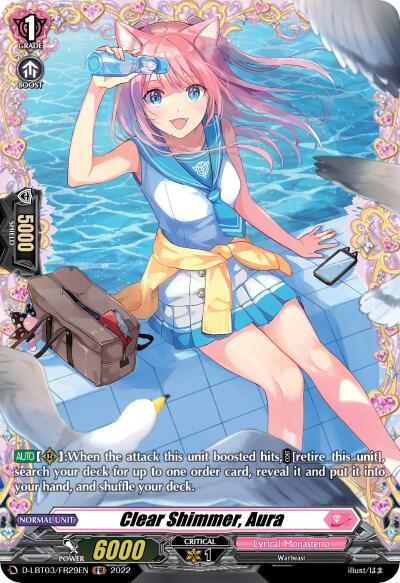 Clear Shimmer, Aura (FR)