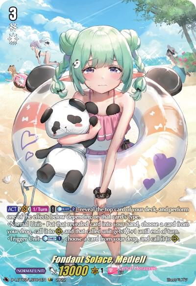 Fondant Solace, Mediell (LSR)