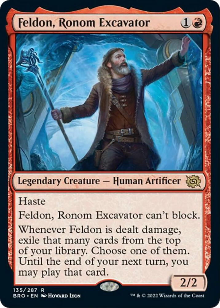 Feldon, Ronom Excavator - The Brothers' War - Magic: The Gathering