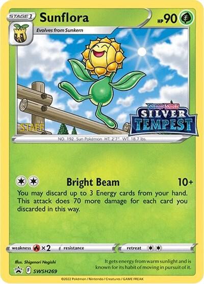 Sunflora - SWSH269 (Prerelease) [STAFF] SWSH269 from SWSH: Sword & Shield Promo Cards