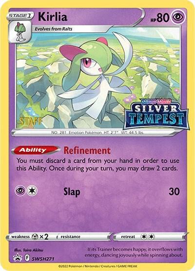 Kirlia - SWSH271 (Prerelease) [STAFF] SWSH271 from SWSH: Sword & Shield Promo Cards