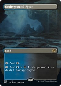 Underground River (Borderless) (Foil)