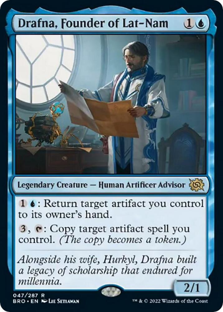 Drafna, Founder of Lat-Nam - The Brothers' War - Magic: The