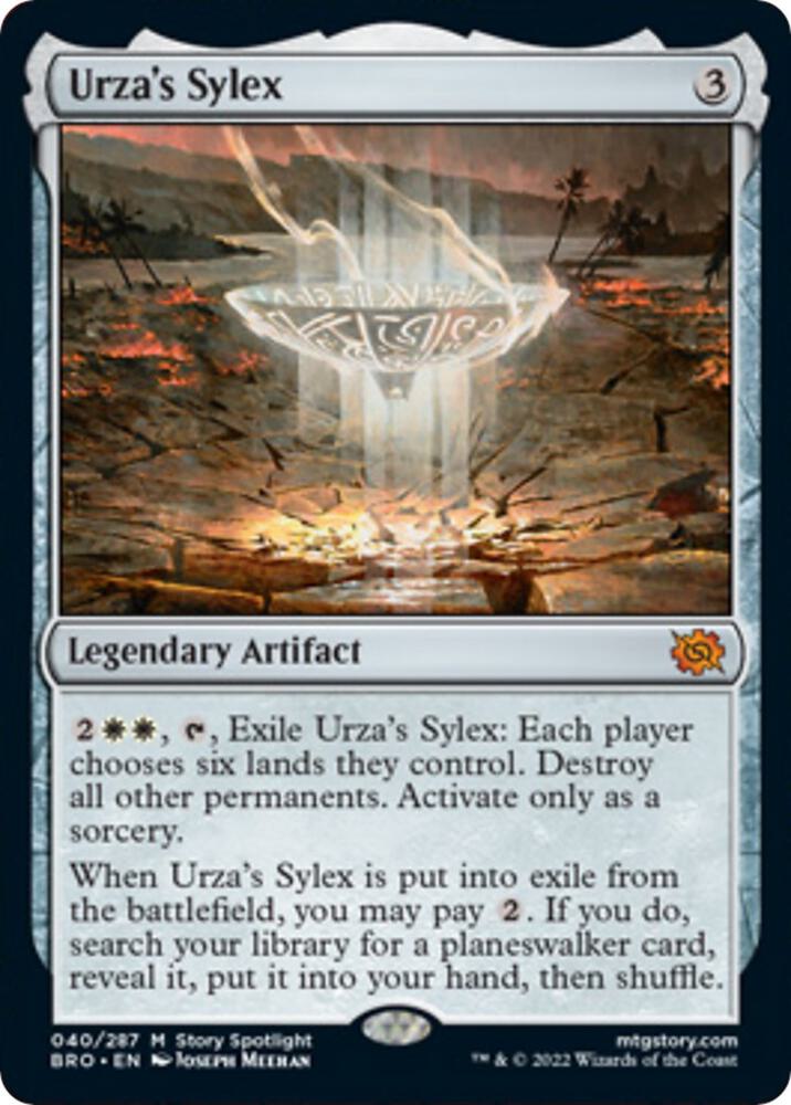 Urza's Sylex - The Brothers' War - Magic: The Gathering