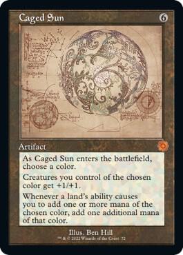 Caged Sun (Schematic) - The Brothers' War: Retro Frame Artifacts