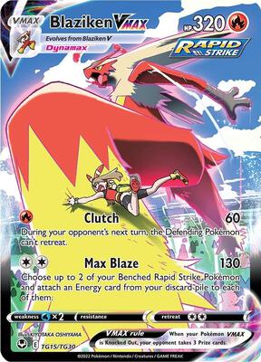 Blaziken VMAX - SWSH12: Silver Tempest Trainer Gallery - Pokemon