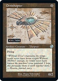 Ornithopter (Schematic) (Serial Numbered) - The Brothers' War: Retro Frame Artifacts - Magic: The Gathering card