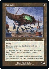 Hexavus (Retro Frame) - Commander: The Brothers' War - Magic: The Gathering card