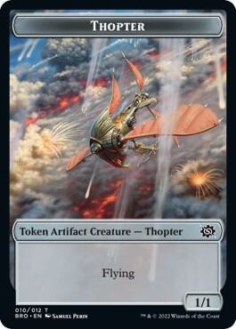 Thopter // Construct (005) Double-Sided Token - The Brothers' War