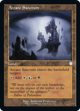 Arcane Sanctum Retro Frame