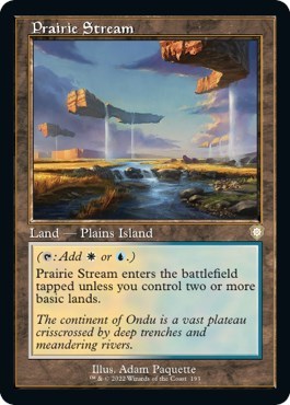 Prairie Stream Retro Frame
