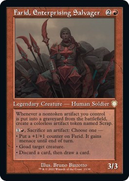 Farid Enterprising Salvager Retro Frame