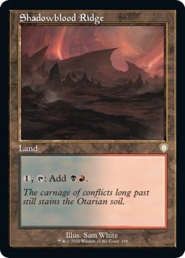 Shadowblood Ridge Retro Frame