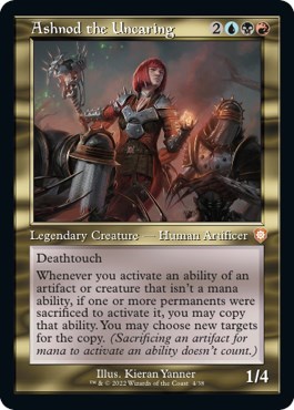 Ashnod the Uncaring Retro Frame