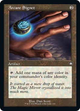 Arcane Signet Retro Frame