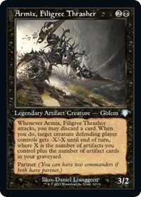 Armix, Filigree Thrasher (Retro Frame)