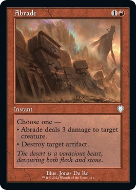 Abrade Retro Frame